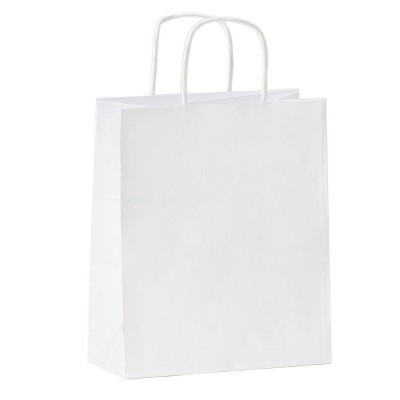 BUSTE SHOPPER 27+12X37 COL. BIANCO