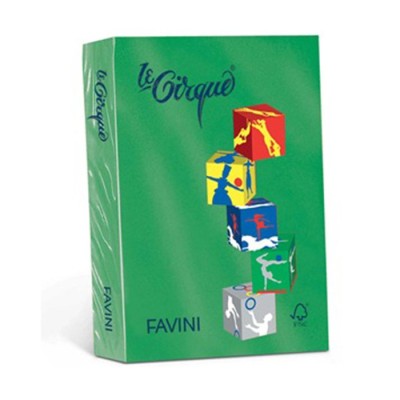 CARTA COLORATA A4 80 GR. 500 FG COL. 208 VERDE BAN