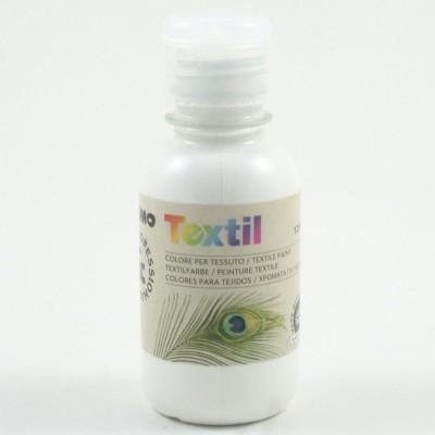 COLORI PER TESSUTO DA 125ML COL. BIANCO