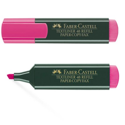 EVIDENZIATORE 1548 COL. ROSA FABER CASTELL