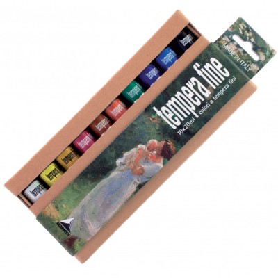 MAIMERI TUBO TEMPERA 20ML 10 PZ COL. ASSORTITI