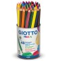 PASTELLI GIOTTO MEGA BARATTOLO DA 48 PZ FILA