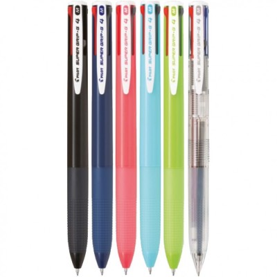 PENNA PILOT SUPER GRIP G 4 COLORI 1,0 MM COL. ASS.