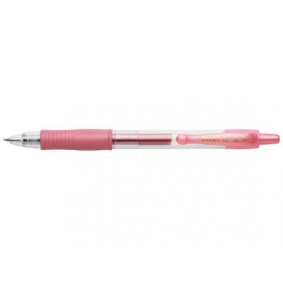 PENNA PILOT G-2 0,7 MM COL. METAL ROSA