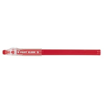 PENNA PILOT KLEER CANCELLABILE 0,7 MM COL. ROSSO