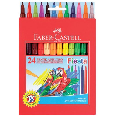 PENNARELLI FIESTA DA 24 FABER CASTELL