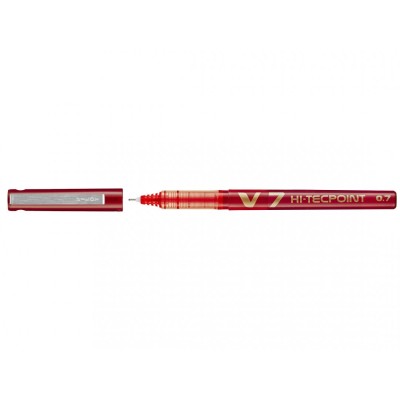 PENNA PILOT HI-TECPOINT V7 0,7 MM COL. ROSSO