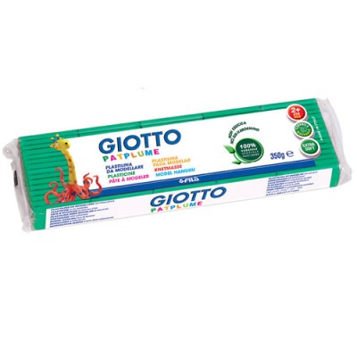 PLASTILINA PATPLUME  350 G. COL. VERDE SCUR GIOTTO