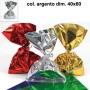 BUSTE REGALO PPL MET. 40X60 CF. DA 25 PZ ARGENTO