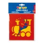 EASYDO SET 6 STENCILS MEZZI DI TRASPORTO CF 6 PZ