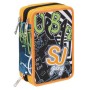 SEVEN ASTUCCIO 3 ZIP PEN PAD SJ GANG CITY EXPLORE