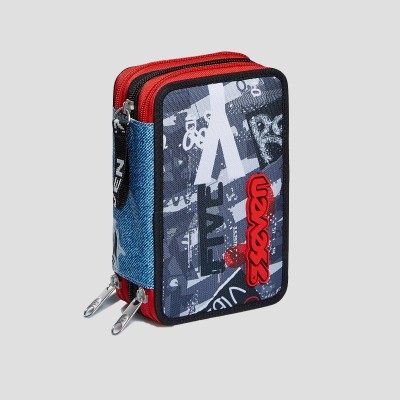 SEVEN ASTUCCIO 3 ZIP PEN PAD URBAN ROCK