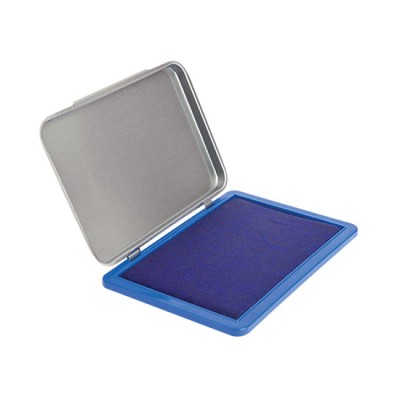 TAMPONE/CUSCINETTI PER TIMBRI 10X7 CM COL. BLU