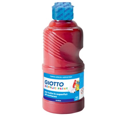 TEMPERA GIOTTO ACRILICA 250 ML COL. ROSSO FILA