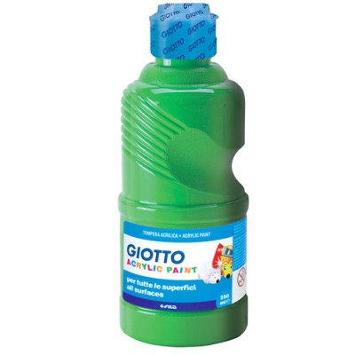 TEMPERA GIOTTO ACRILICA 250 ML COL. VERDE FILA