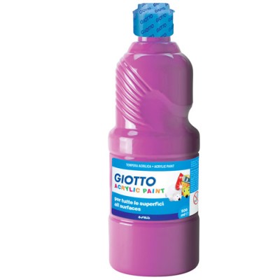 TEMPERA GIOTTO ACRILICA 500 ML COL. MAGENTA FILA