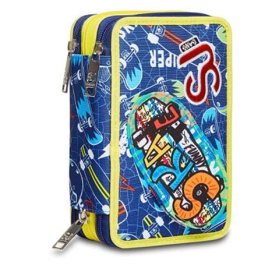 SEVEN ASTUCCIO 3 ZIP SJ GANG FUNNY ADVENTURE BOY