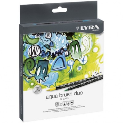 PENNARELLO AQUA BRUSH DUO LYRA SET 24 PZ