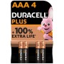 BATTERIE DURACELL PLUS AAA MINISTILO CF 4 PZ