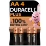 BATTERIE DURACELL PLUS AA STILO CF 4 PZ