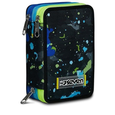 SEVEN ASTUCCIO 3 ZIP FLUO STRING BOY