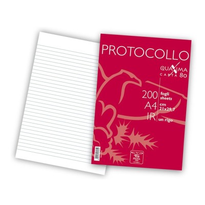 CARTA PROTOCOLLO 1R DA 200 FG PIGNA