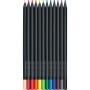 PASTELLI FABER CASTELL BLACK EDITION DA 12 PZ